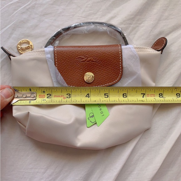 Le Pliage Original Classic Mini Pouch paper color - Picture 8 of 12